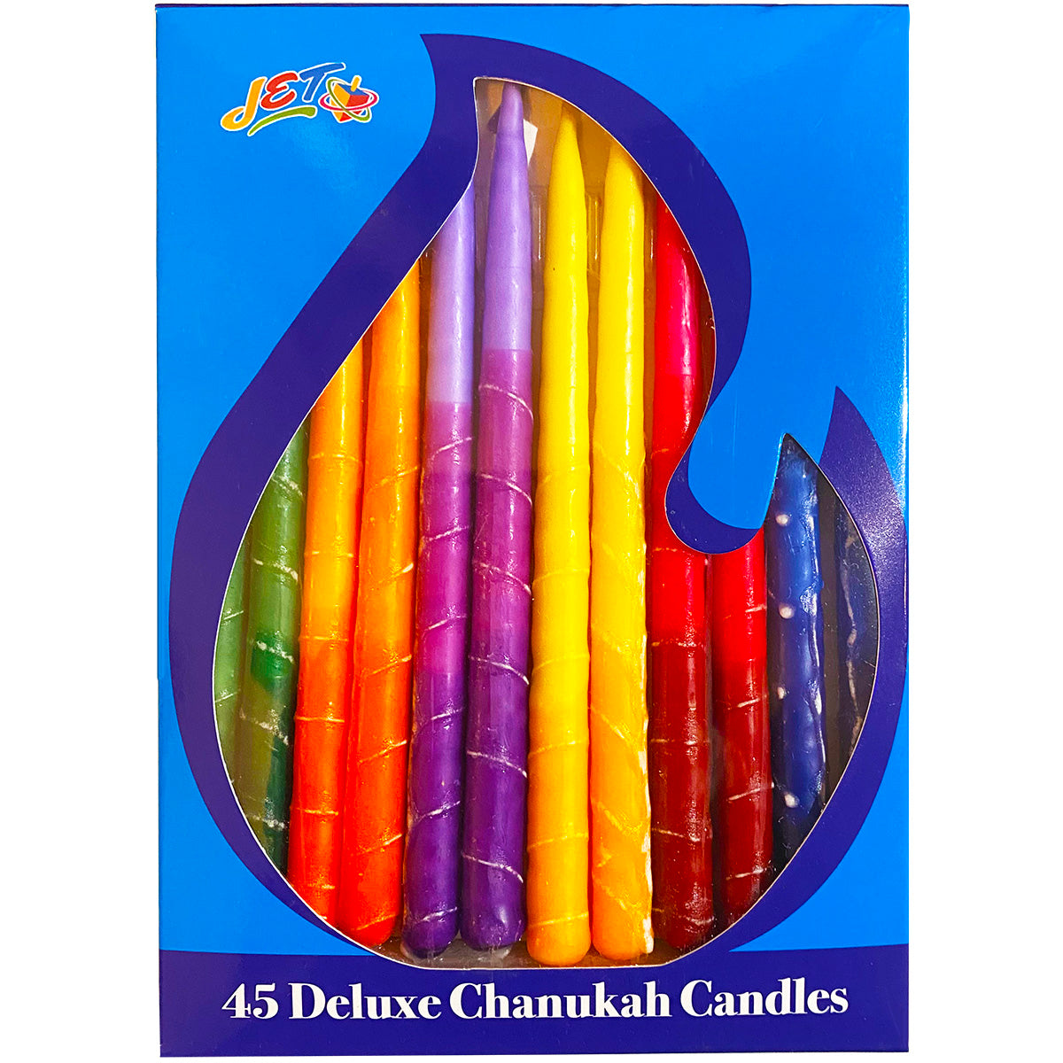 45 - Deluxe Chanukah Candles (Assorted)