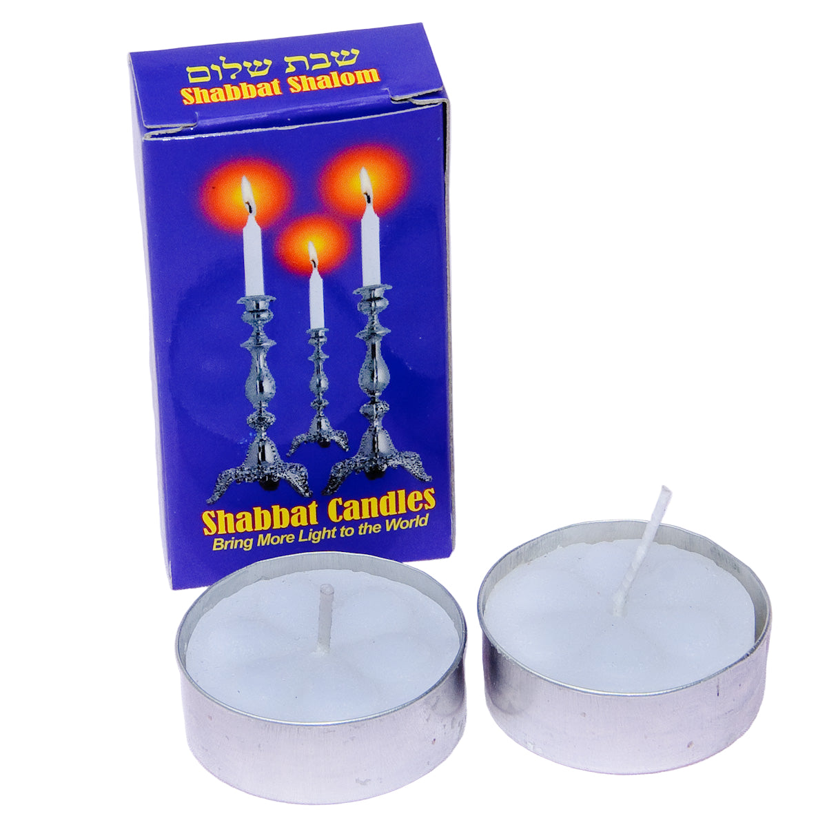 50 Pack - Shabbat Tea Lights (2) For Outreach