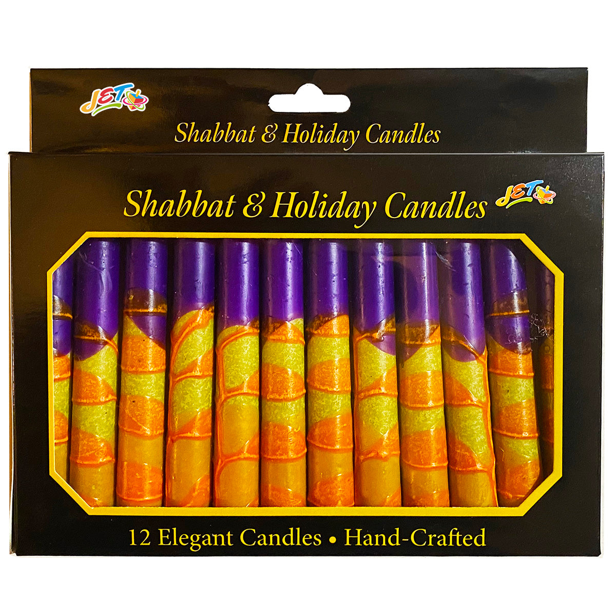 12 Shabbat Candles - Purple Haze