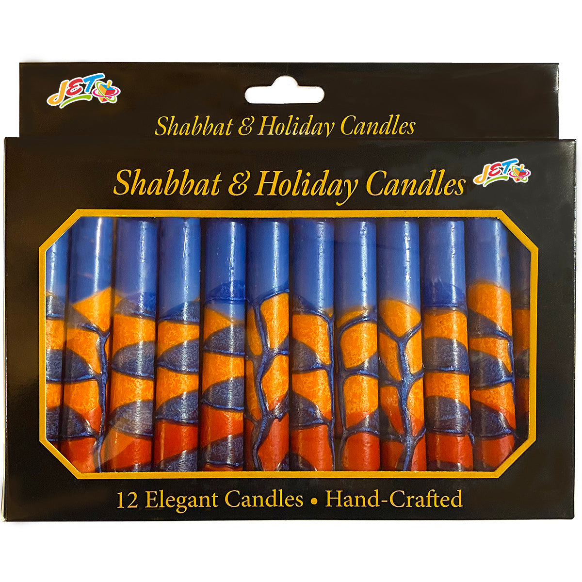 12 Shabbat Candles - Sunset