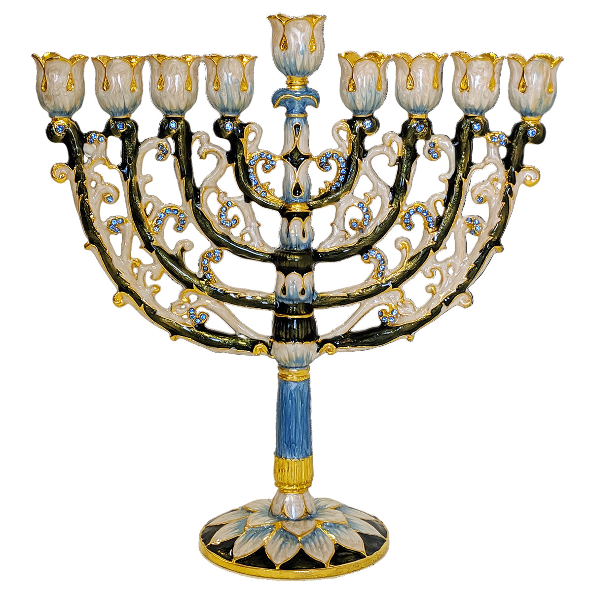 Menorah -  Tulips