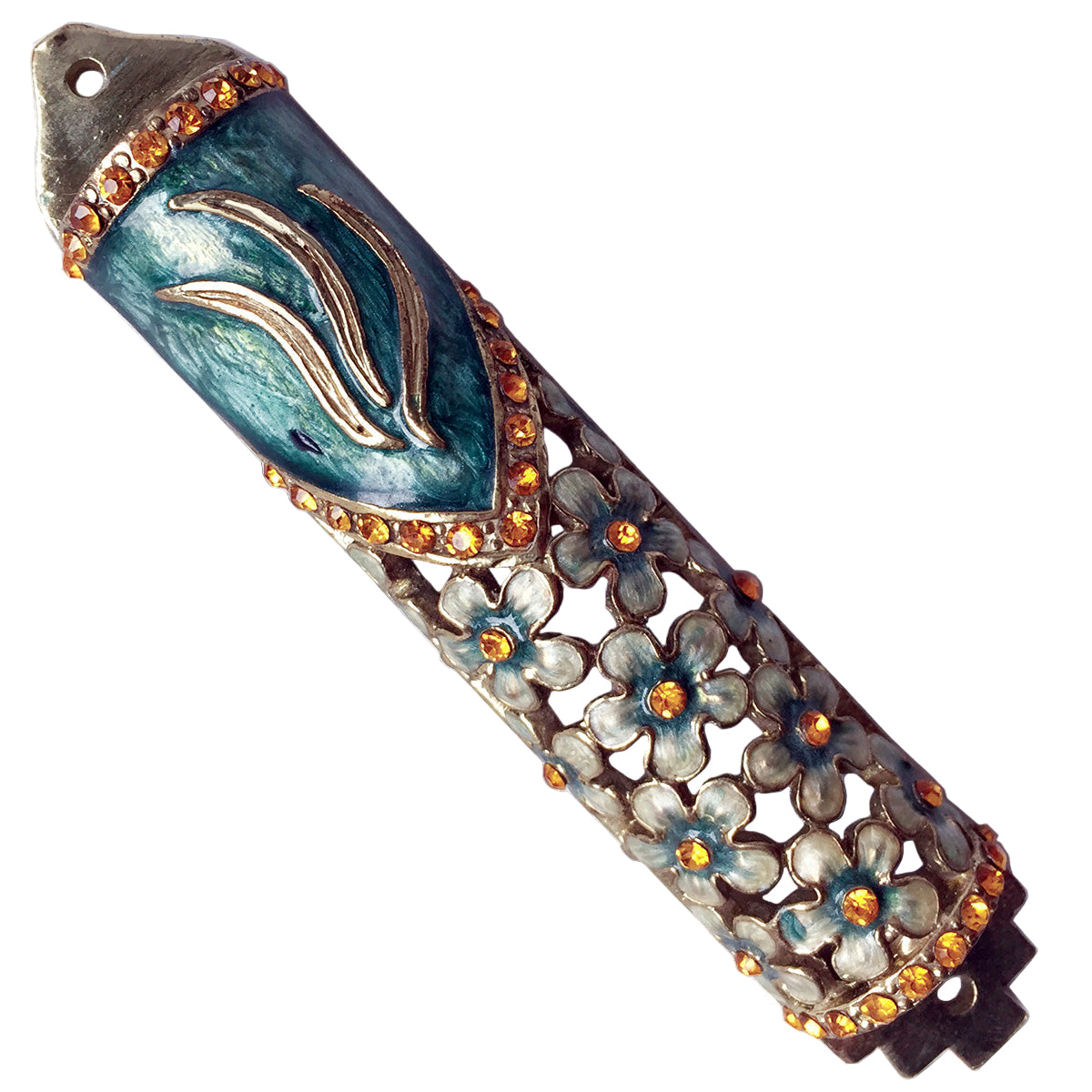 Mezuzah Case - Jeweled