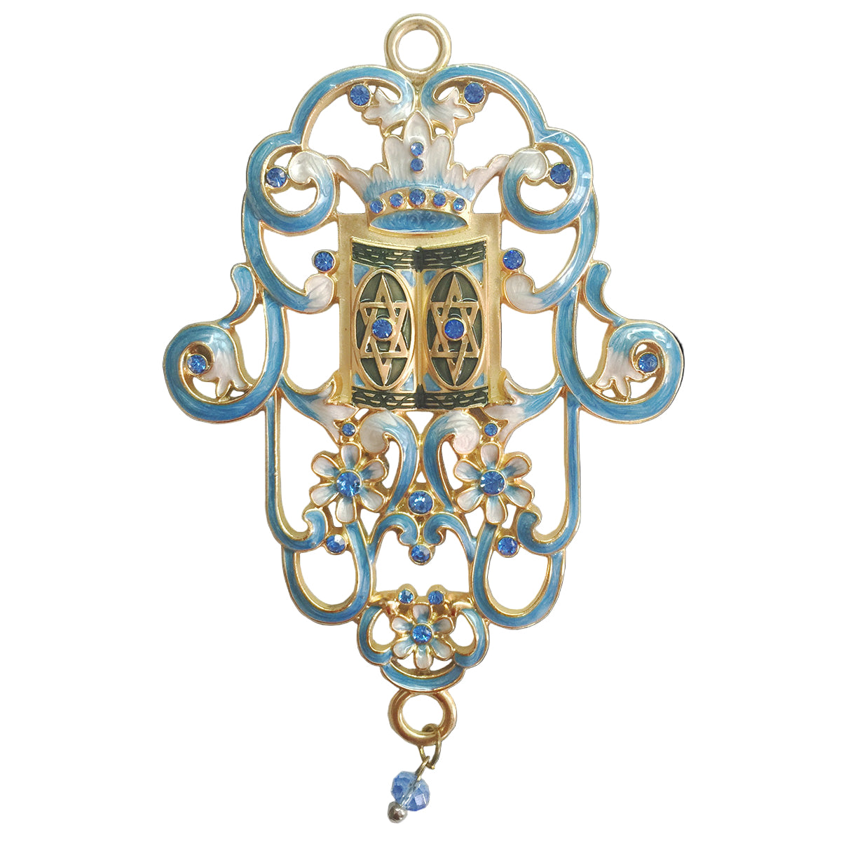 Wall Hanging - Jeweled Hamsa\Torah