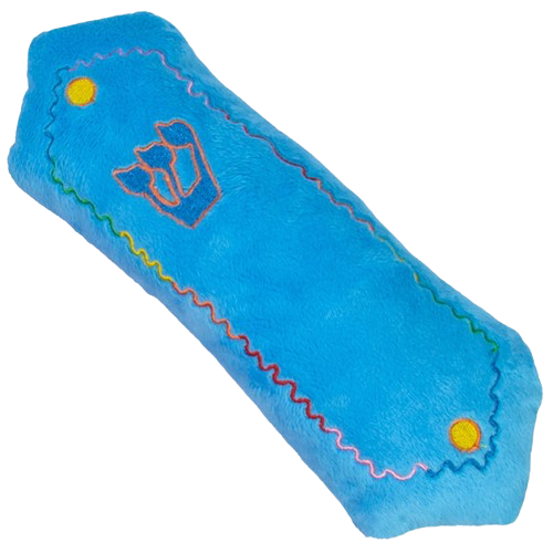 Plush Mezuzah (Blue)