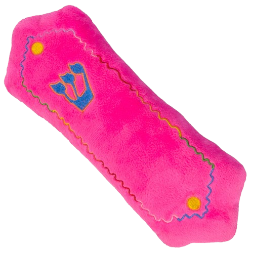 Plush Mezuzah (Pink)