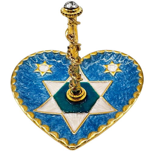 Star Jewelry Ring Holder (Blue)