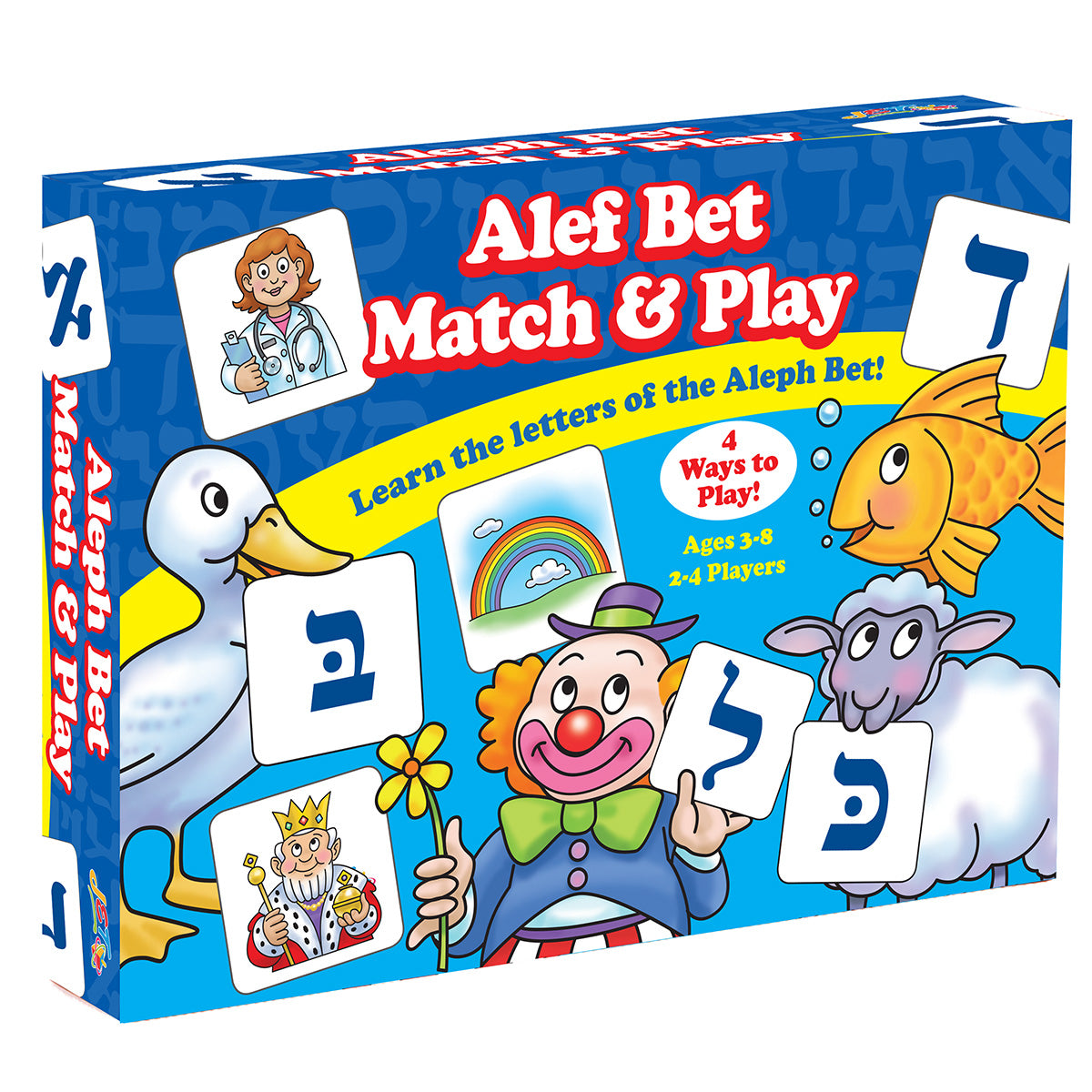 Aleph Bet Match & Play Game