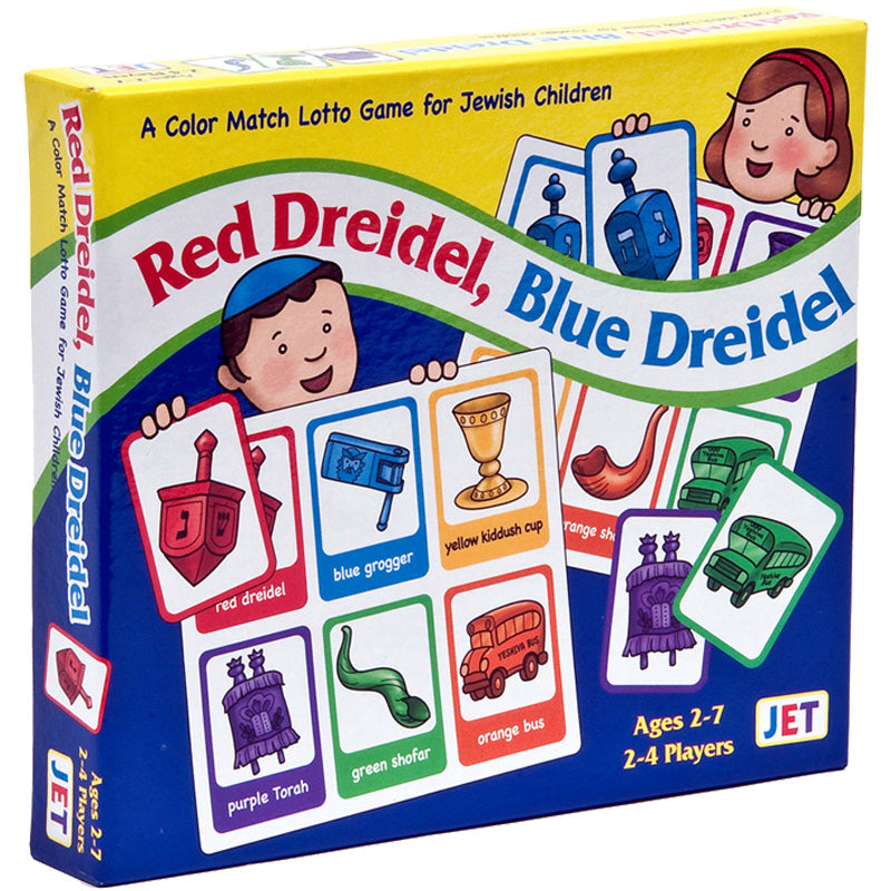 Red Dreidel Blue Dreidel Game