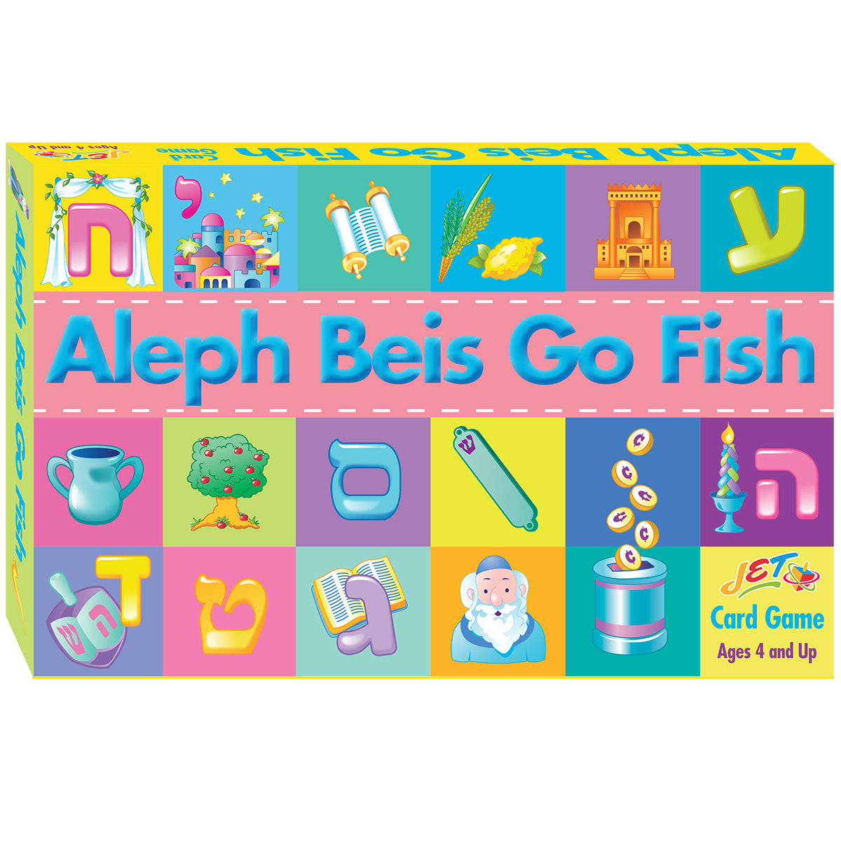 Aleph Beis Go Fish Game