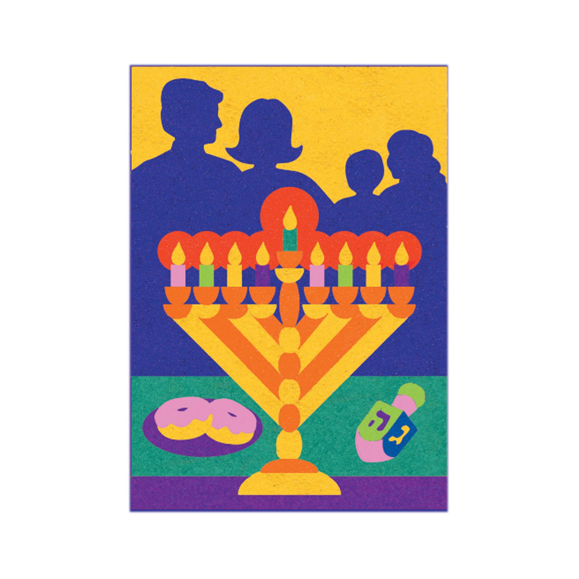 12 Pack - Sand Art - Chanukah Celebration