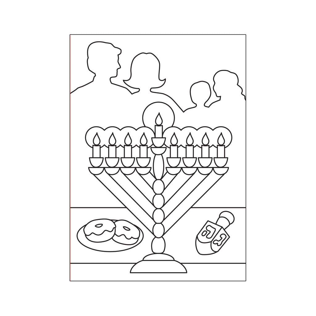 12 Pack - Sand Art - Chanukah Celebration