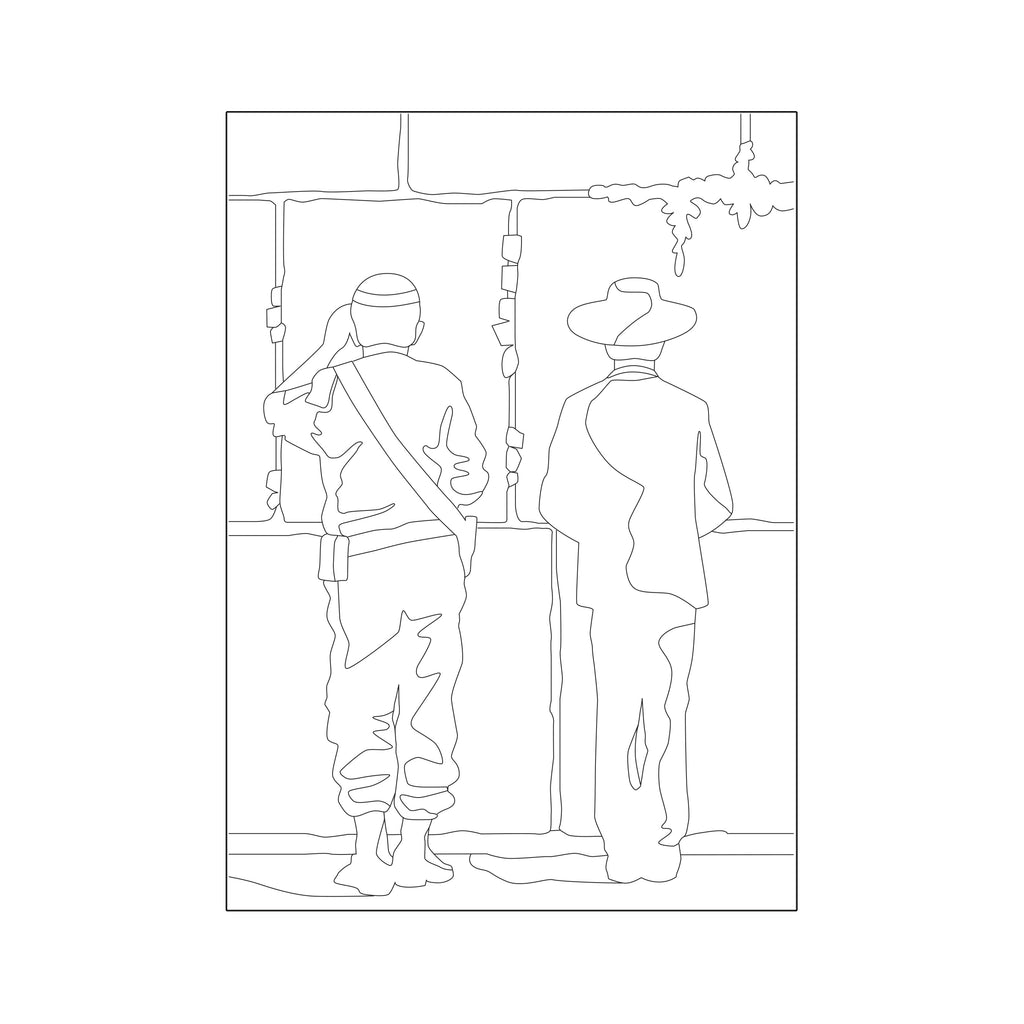 12 Pack - sand Art - Prayer at The Kotel