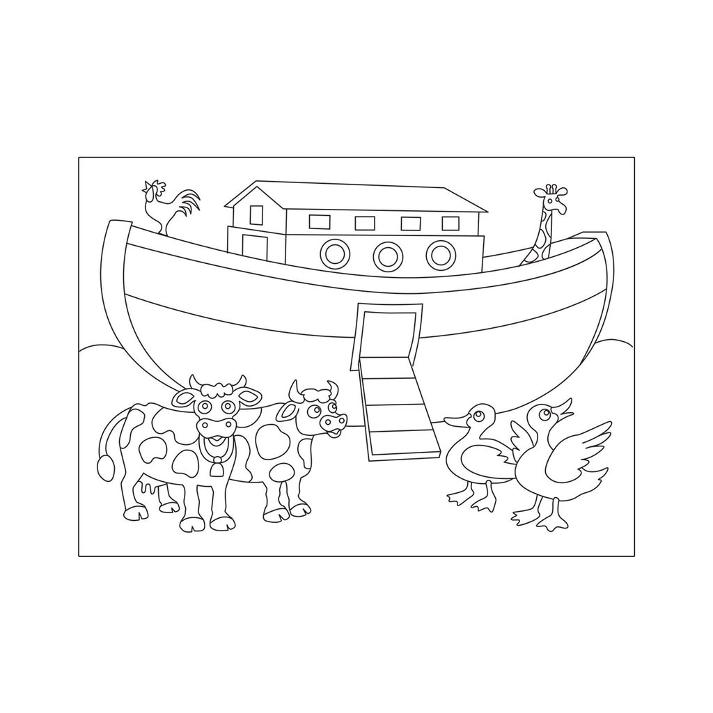 12 Pack - sand Art - Noah's ark