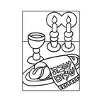 12 Pack - Sand Art - Shabbat