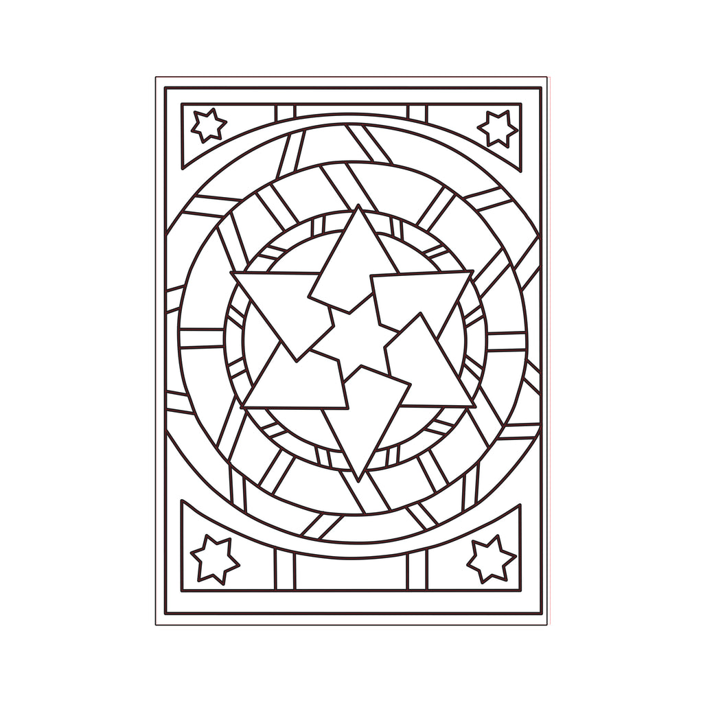 12 pack - sand Art - Star of David