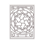 12 pack - sand Art - Star of David