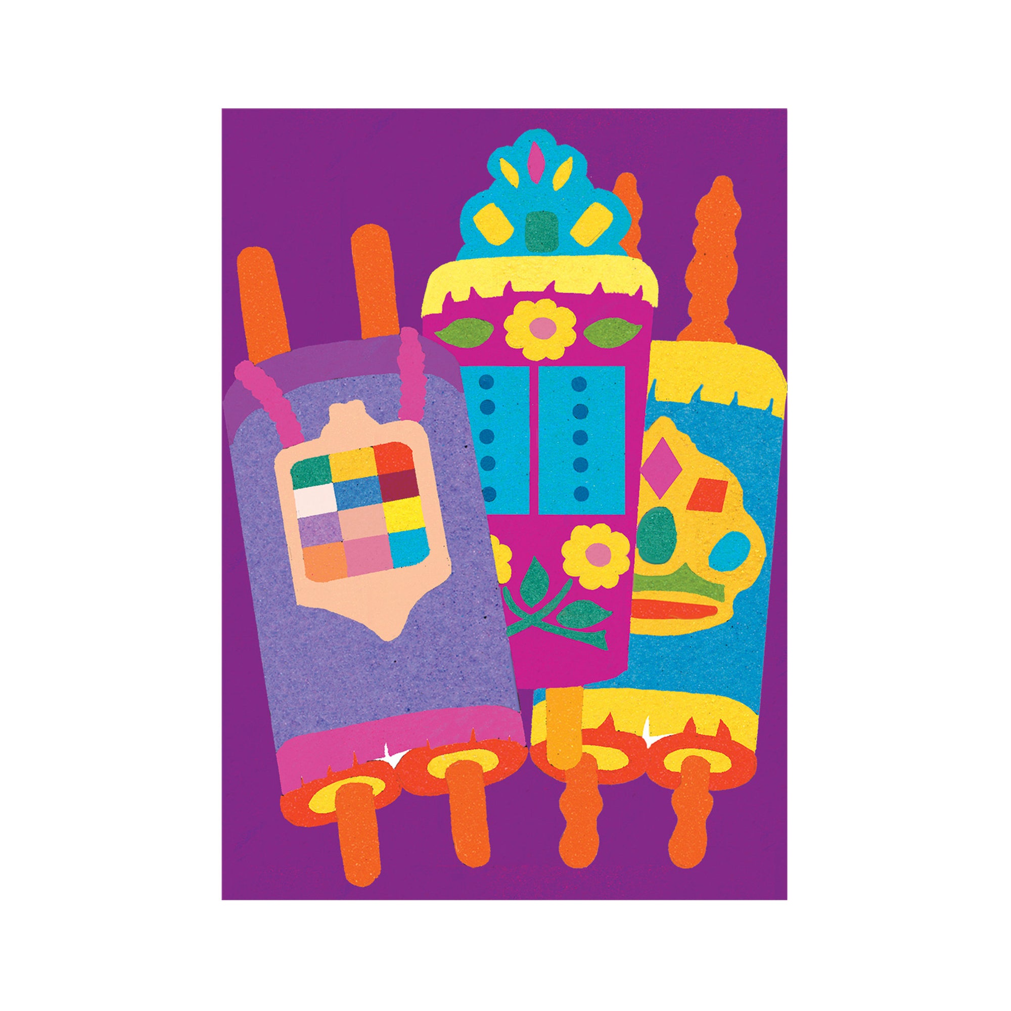 12 Pack - sand Art - torah