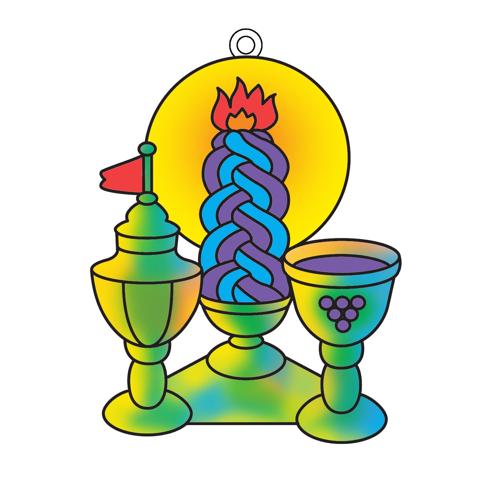 12 Pack - Suncatchers - Havdalah
