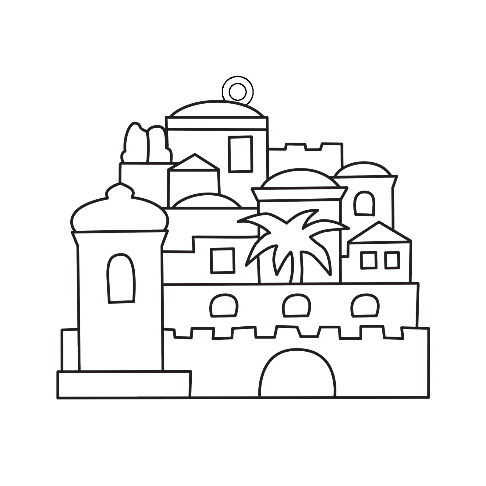 12 Pack - Suncatchers - Jerusalem