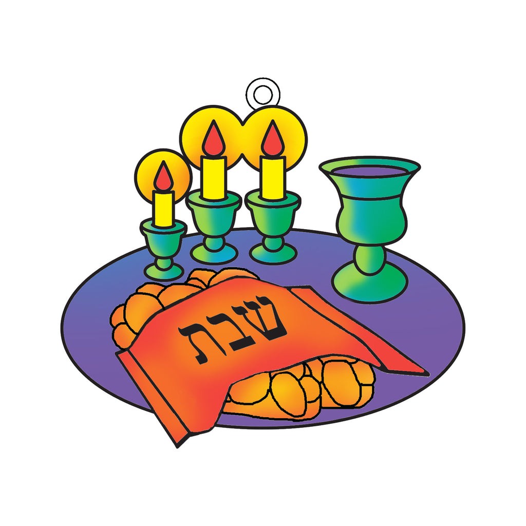 12 Pack - Suncatchers - Shabbat