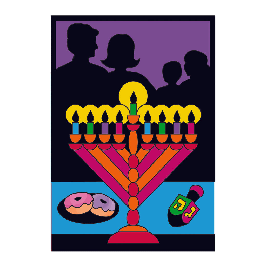 12 Pack - Velvet Art, Chanukah