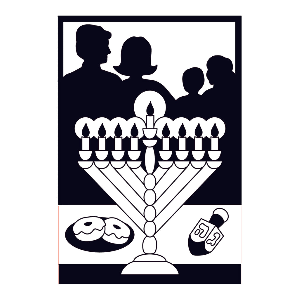 12 Pack - Velvet Art, Chanukah