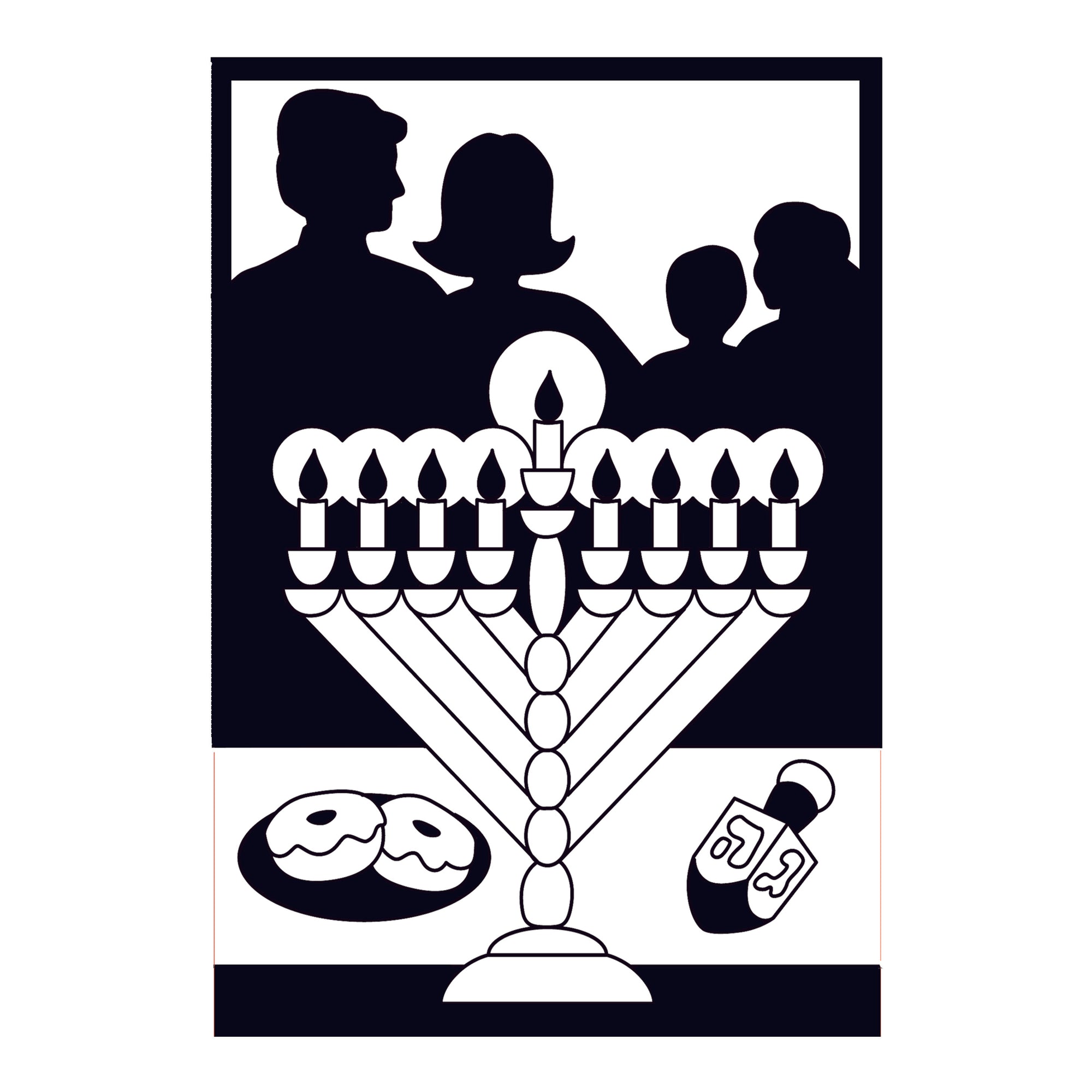 12 Pack - Velvet Art, Chanukah