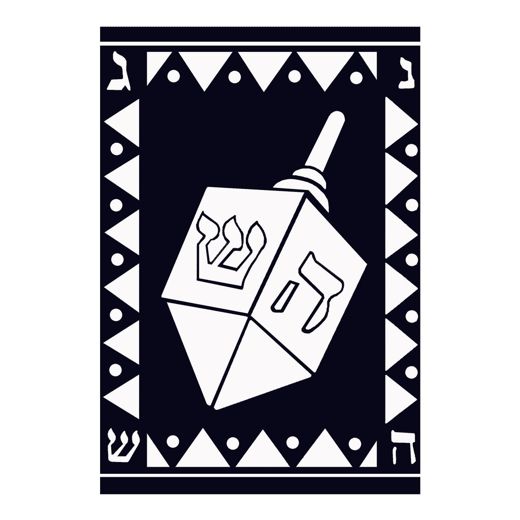 12 Pack - Velvet Art - Dreidel