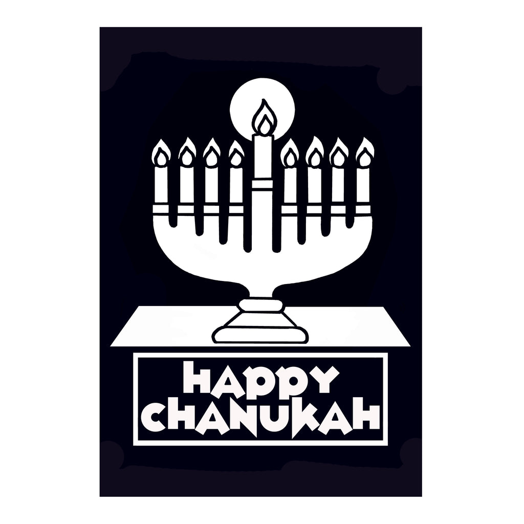 12 Pack - Velvet Art, Menorah