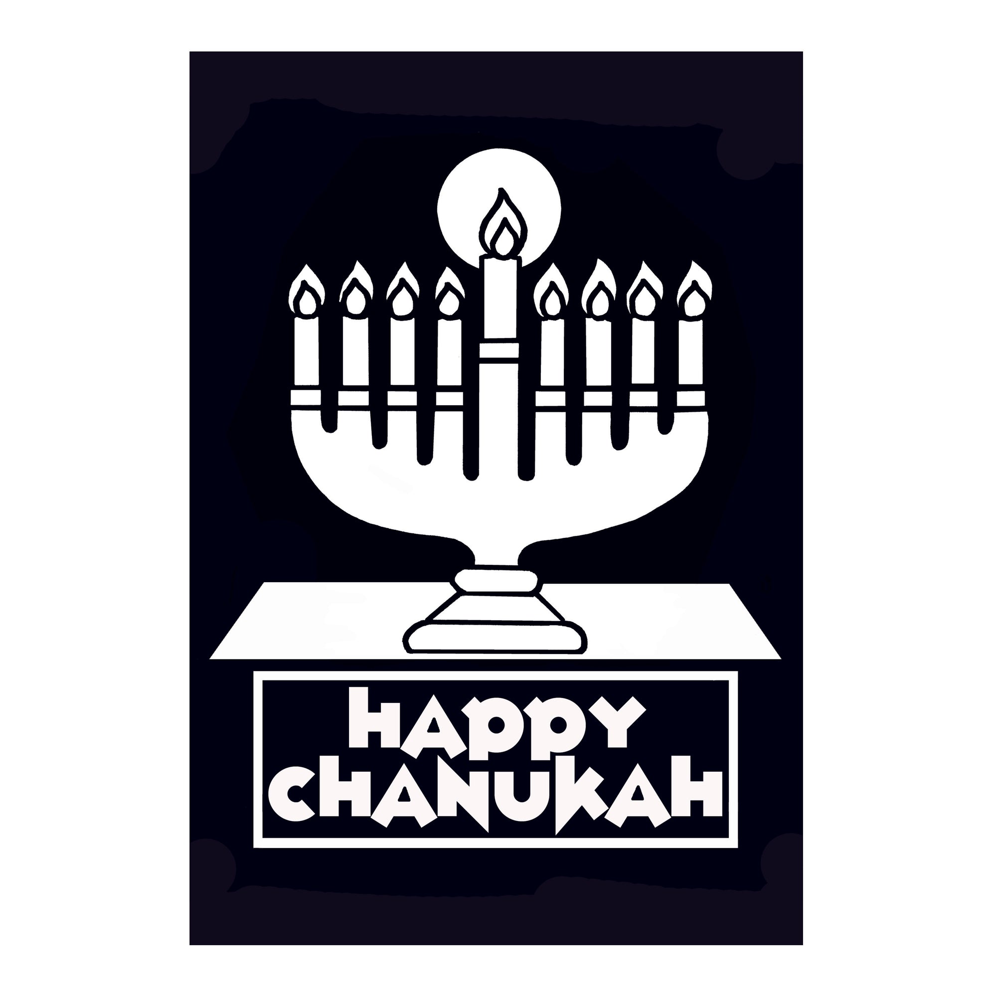 12 Pack - Velvet Art, Menorah