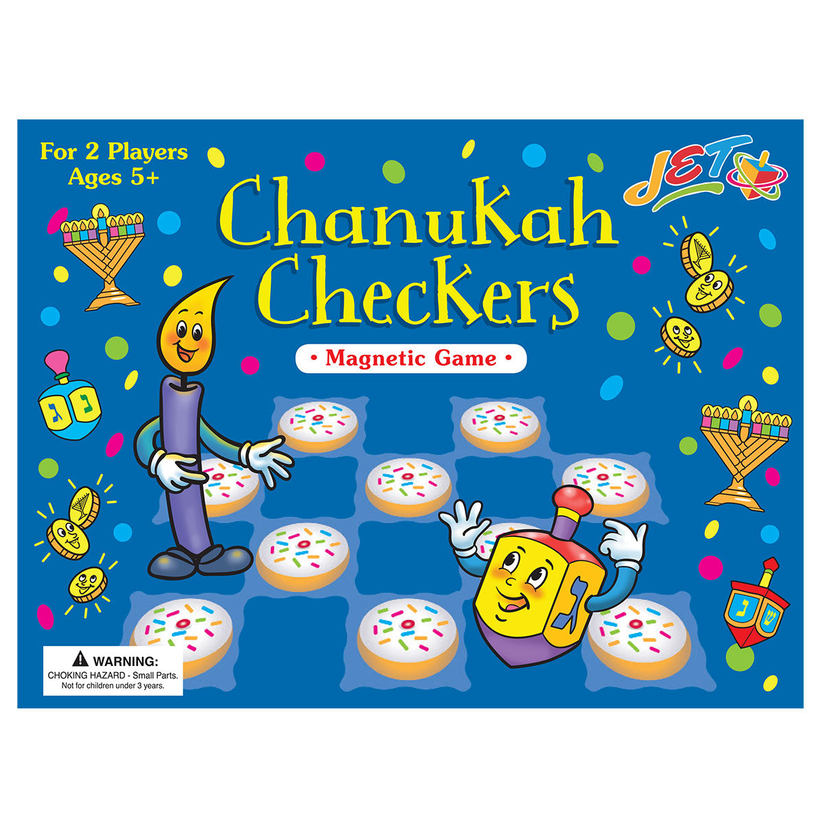 Chanukah Checkers Game