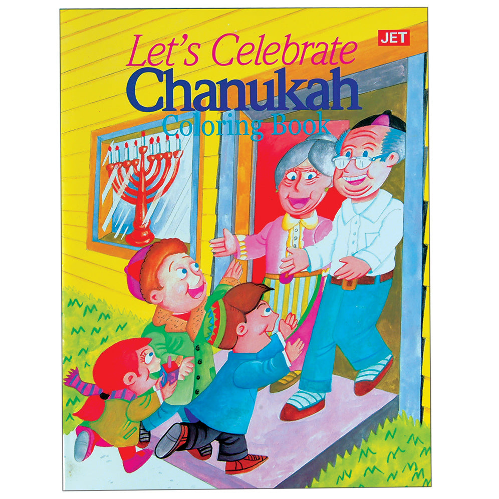 Lets Celebrate Chanuka Coloring Book