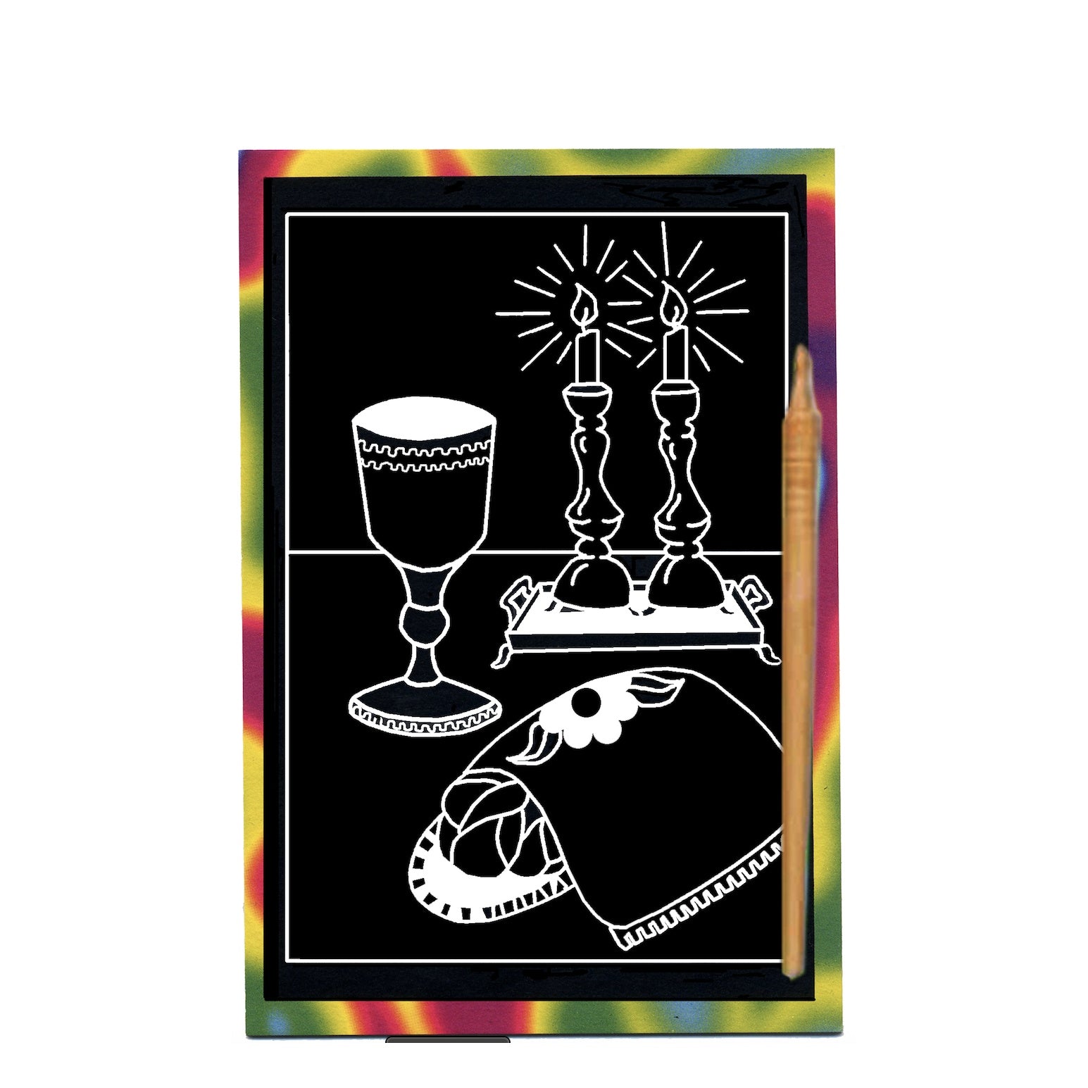 12 Pack - Scratch Off, Shabbat